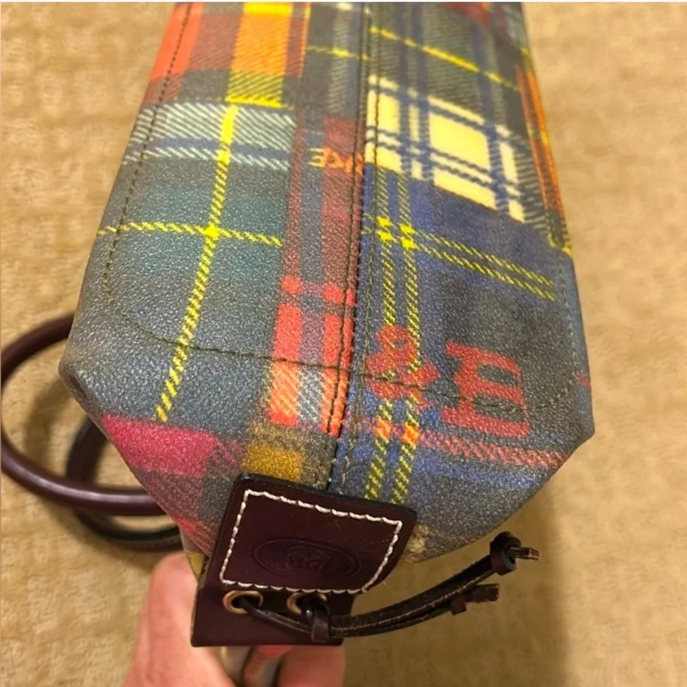 DOONEY & BURKE Plaid Tartan Handbag and Wallet Set - Multicolor, EUC